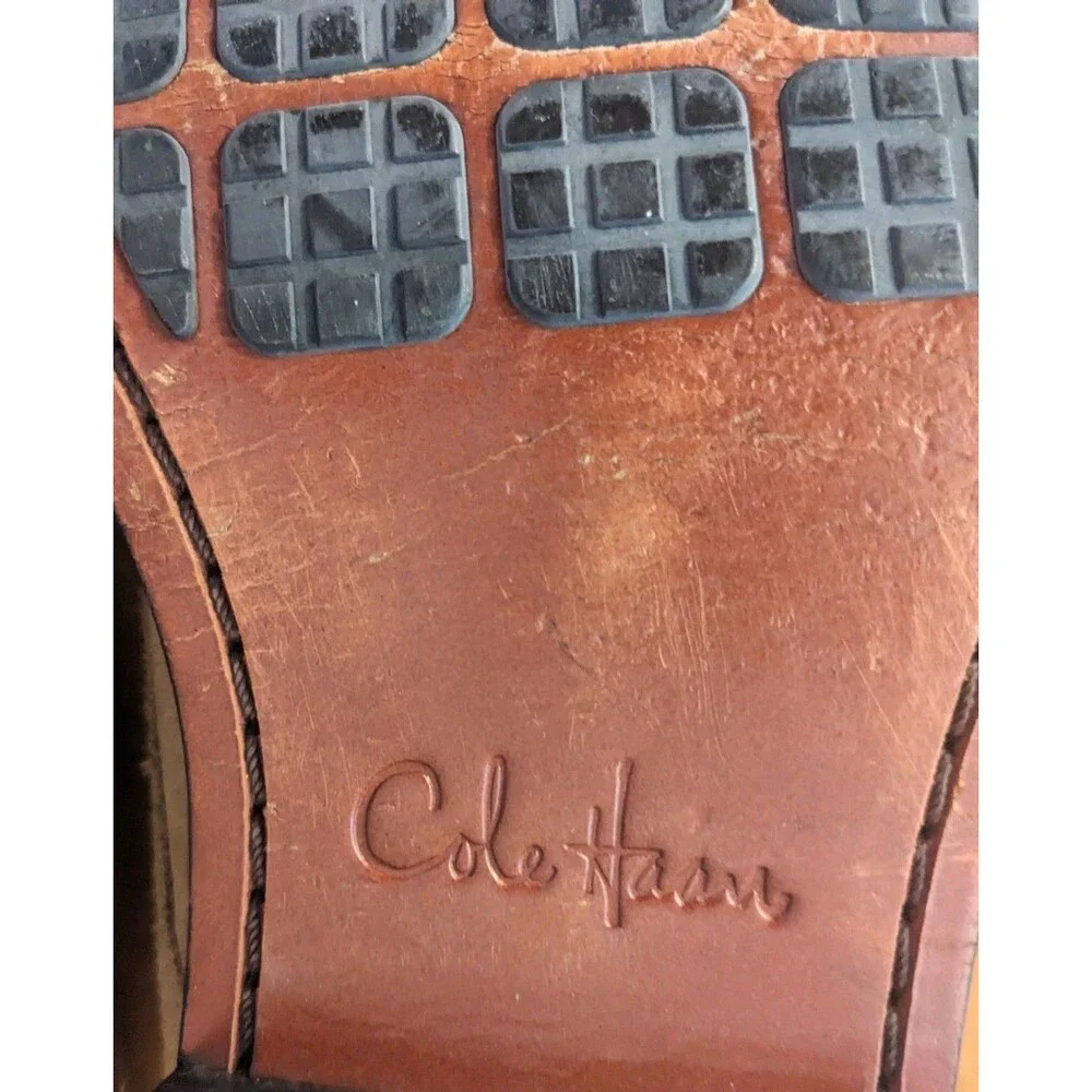 Cole Haan Men's 10M Air Colton Tan Suede Leather Chukka Boots C08570